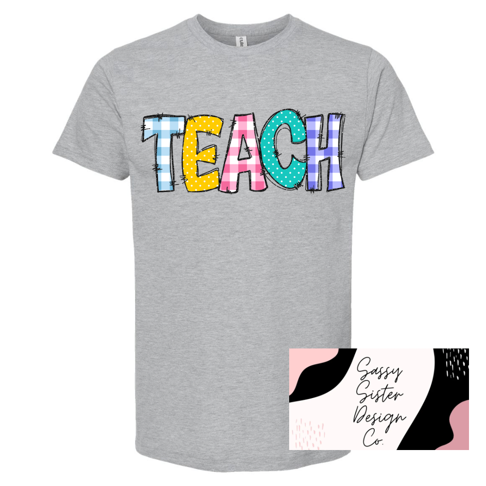 Colorful Plaid Teach