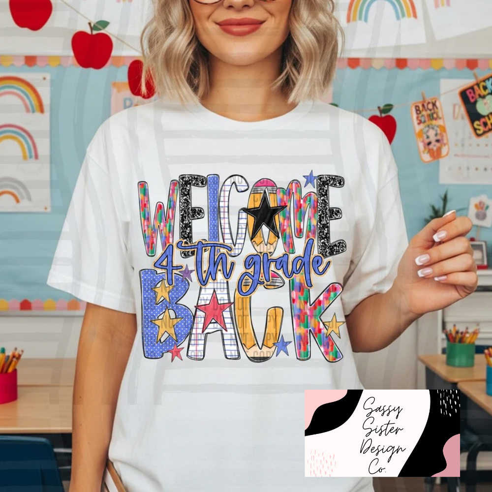 Welcome Back Grade Level Tees