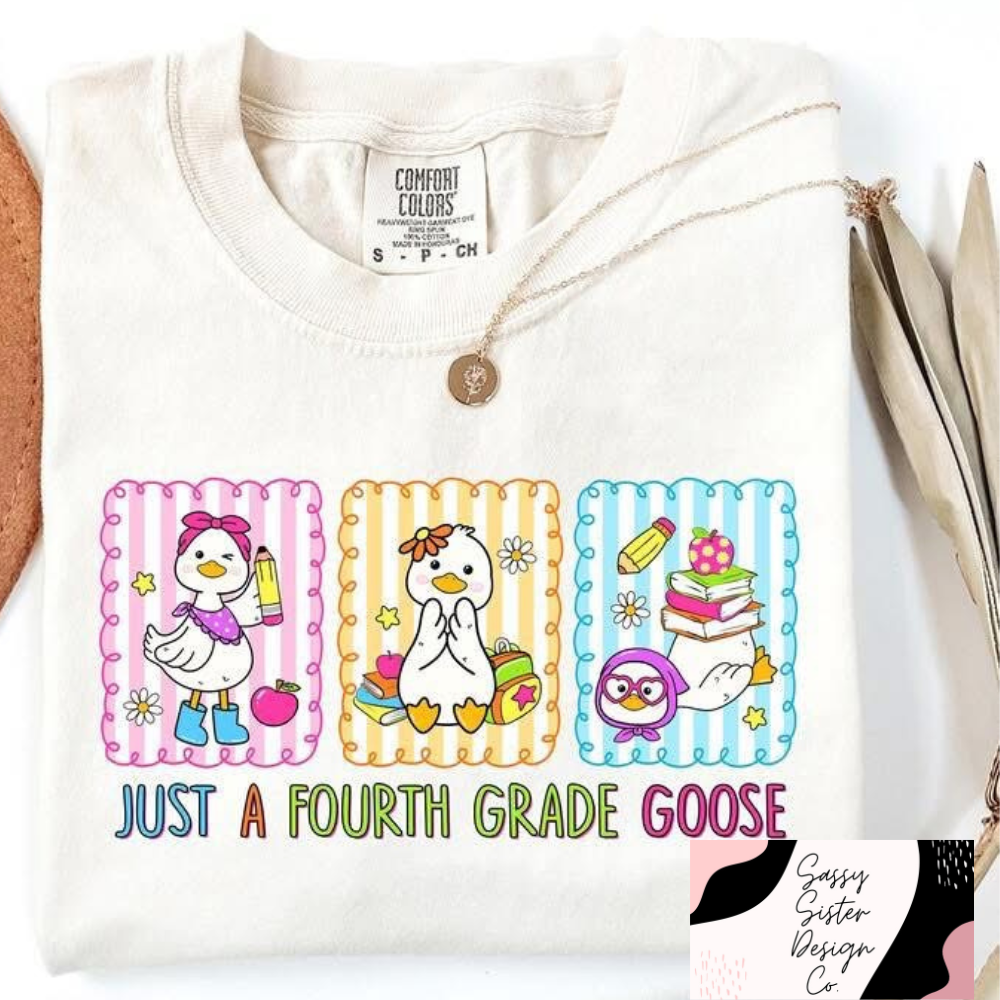 Grade Level Goose Comfort Colors Tee