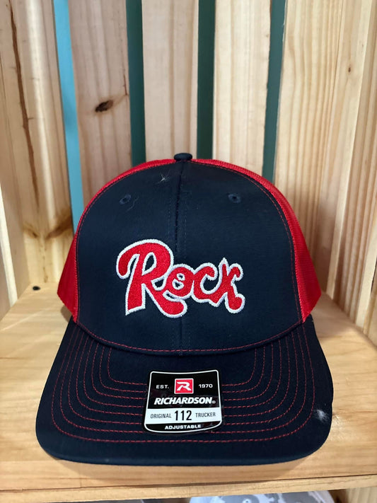 Navy/Red Rock Logo Richardson 112 Hat