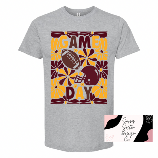 Maroon & Gold Game Day FB & Flowers