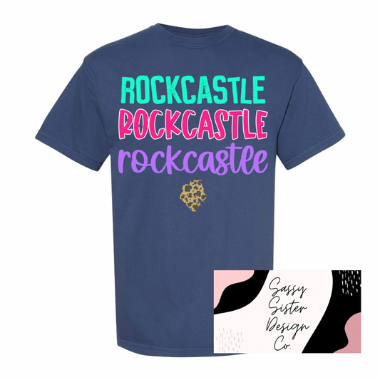 Bright Rockcastle Repeat Comfort Colors Tee