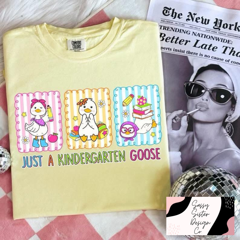 Grade Level Goose Comfort Colors Tee