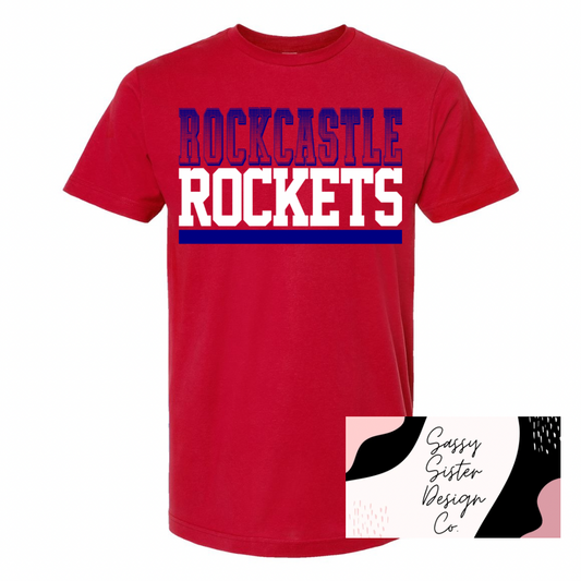 Rockcastle Rockets Navy/White Fade