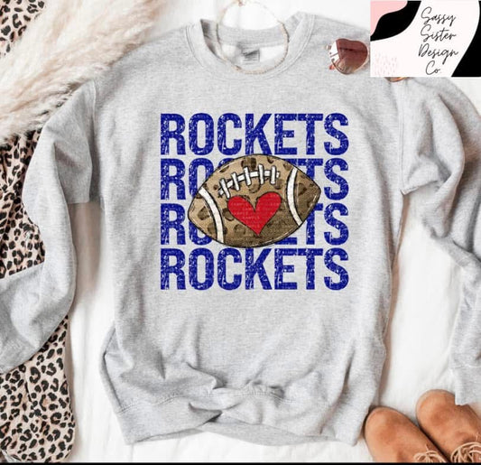 Repeat Navy Rockets with Cheetah FB ❤️