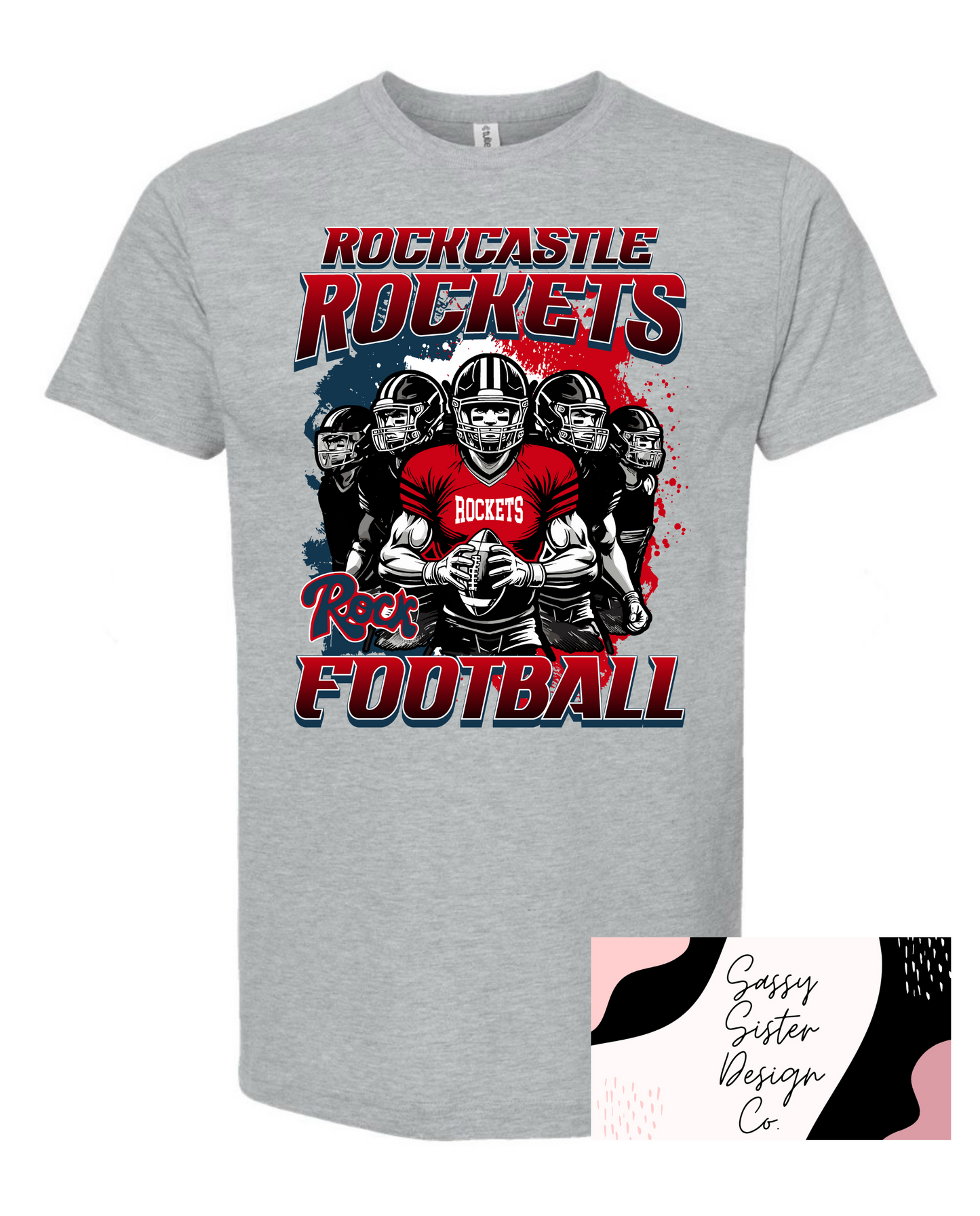 Distressed Rocket Football Players