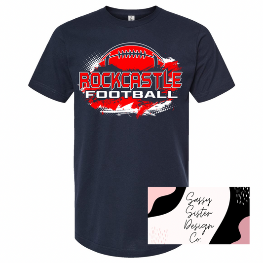 White/Red Rockcastle Football