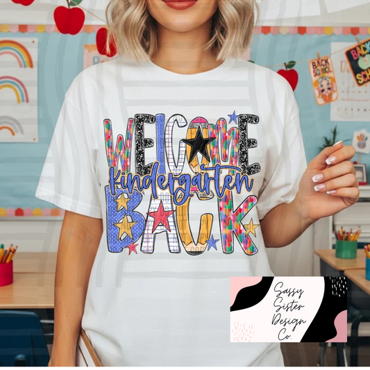 Welcome Back Grade Level Tees
