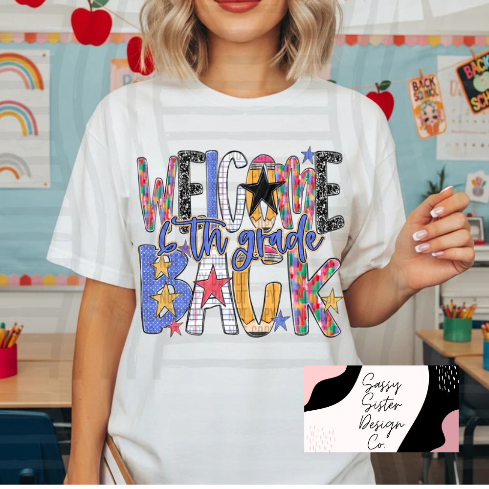 Welcome Back Grade Level Tees