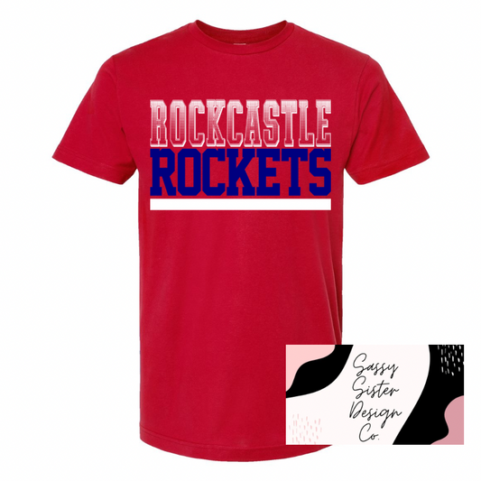 Rockcastle Rockets White/Navy Fade