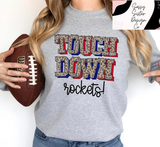 Cheetah Touchdown Rockets
