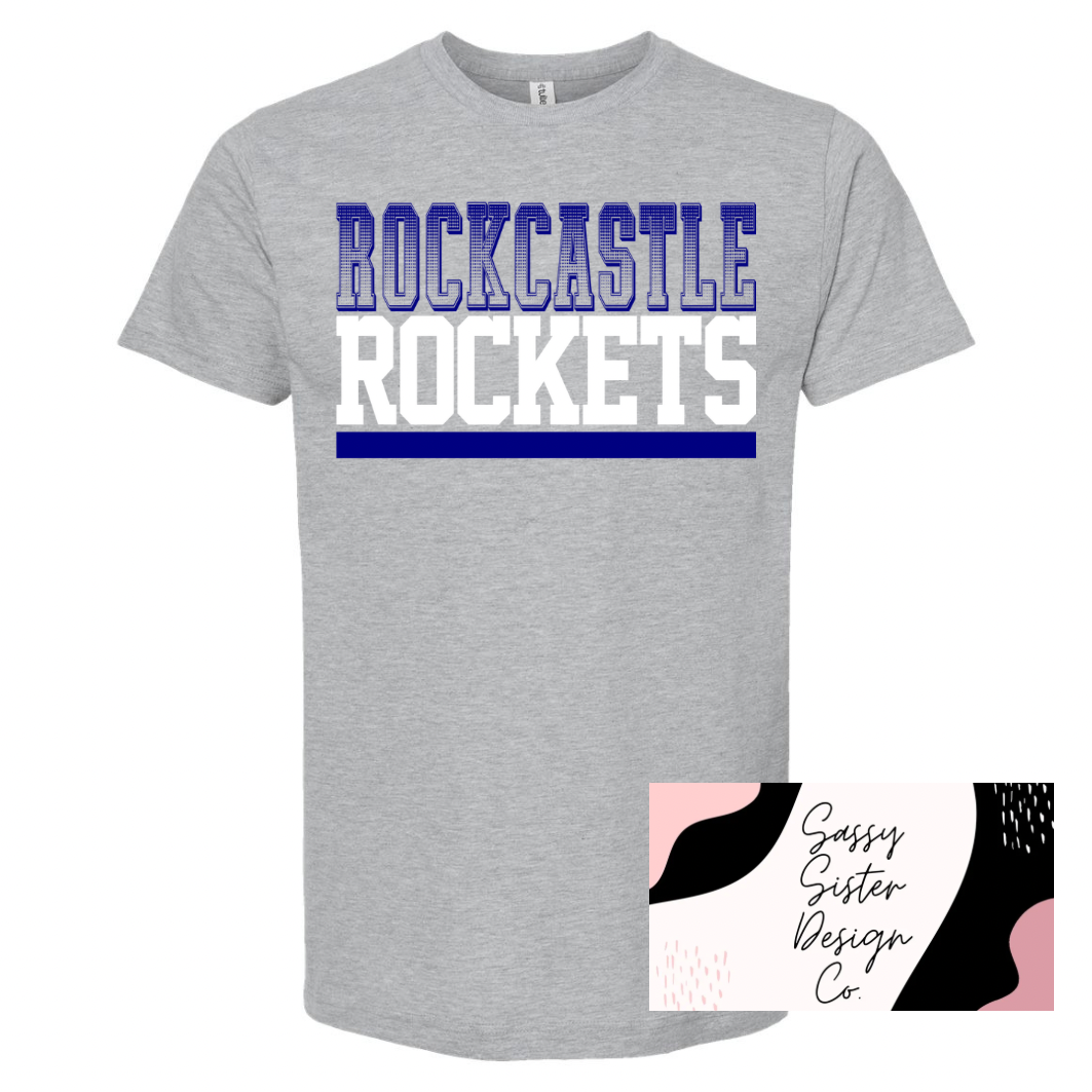 Rockcastle Rockets Navy/White Fade