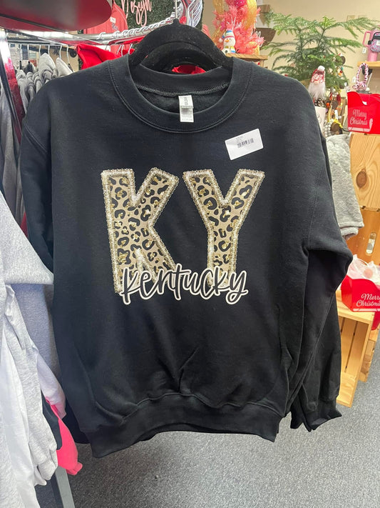 Leopard KY Cursive Kentucky