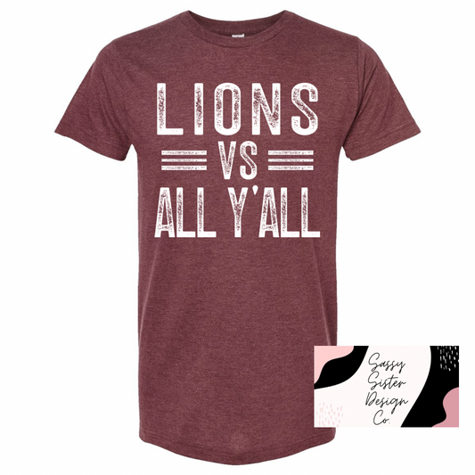 Lions VS All Yall
