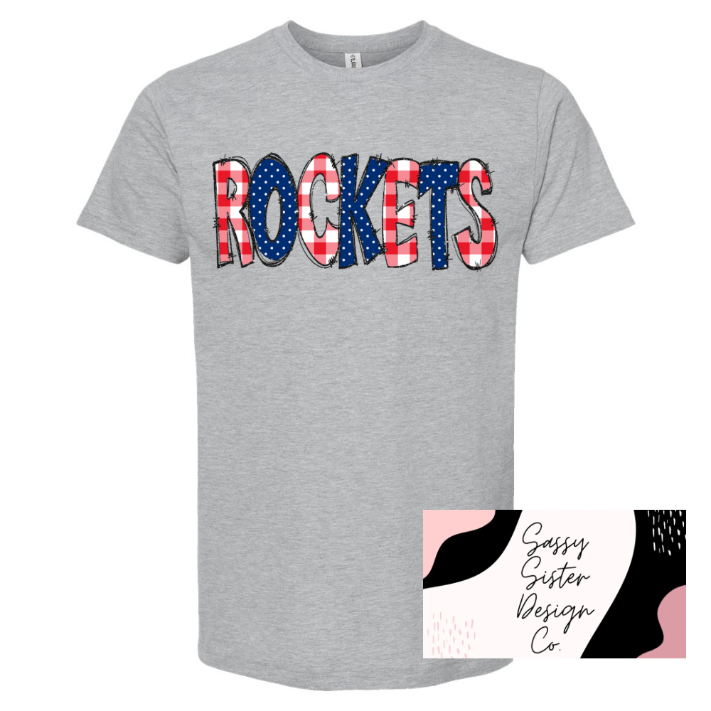 Checkered/Dots Rockets
