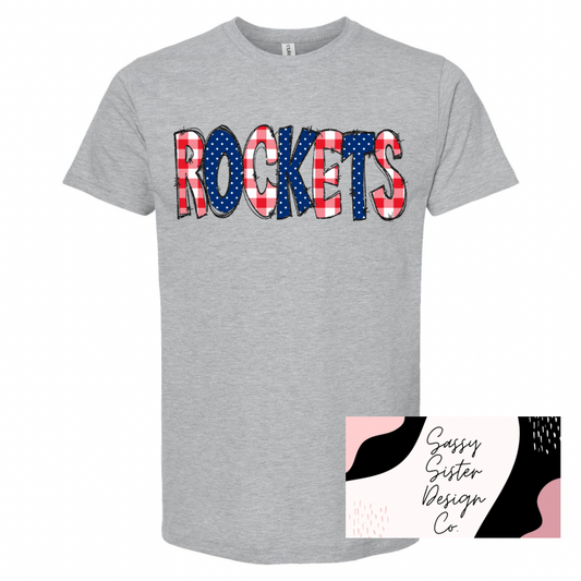 Checkered/Dots Rockets
