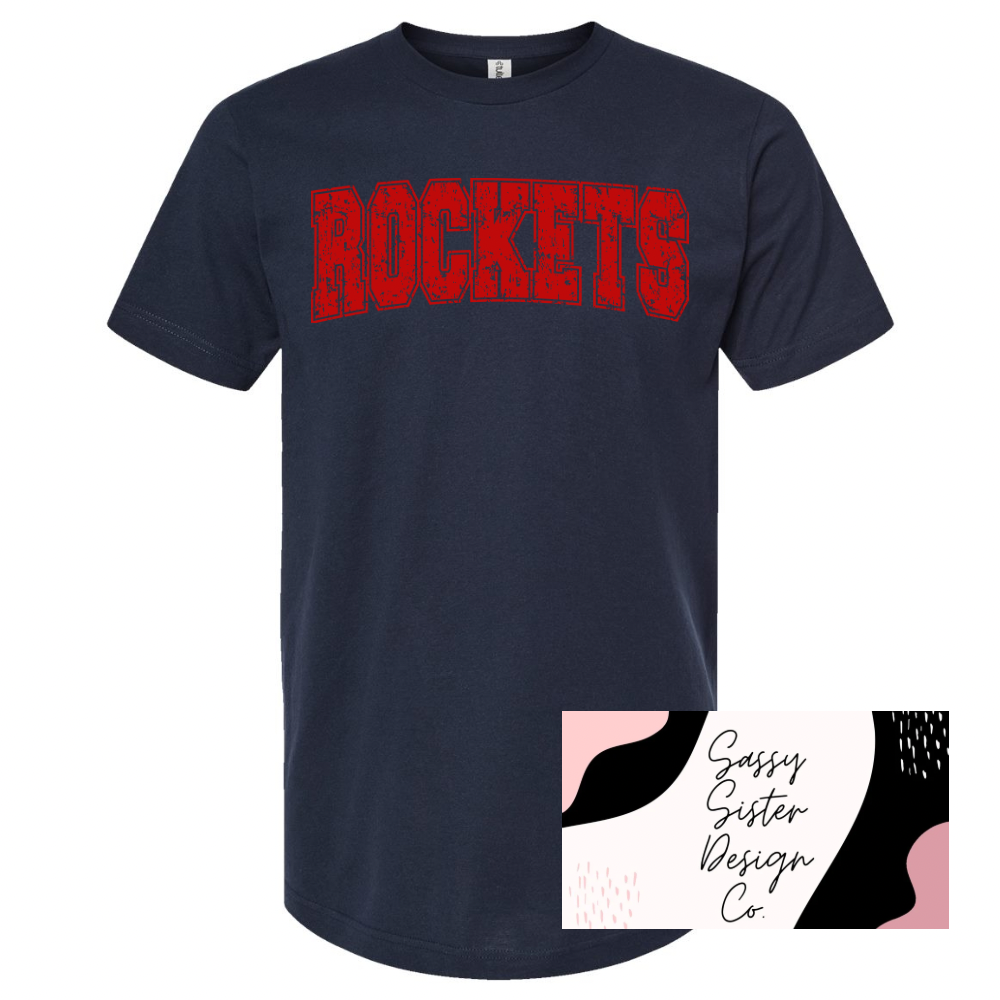 Distressed Red Rocket