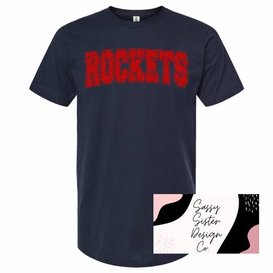 Distressed Red Rocket