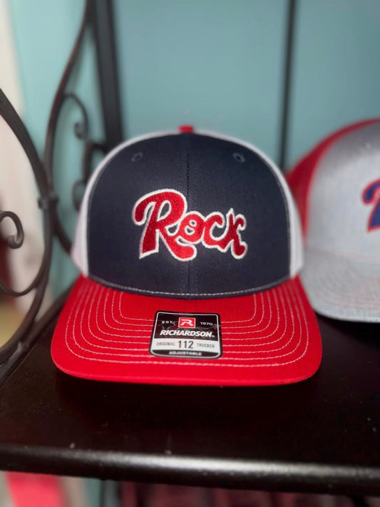 Red, White, & Navy Rock Richardson 112 Hat