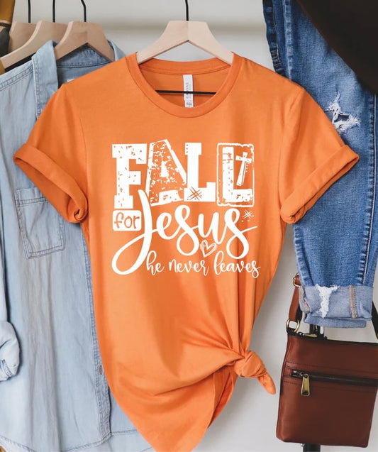 Fall For Jesus Tee